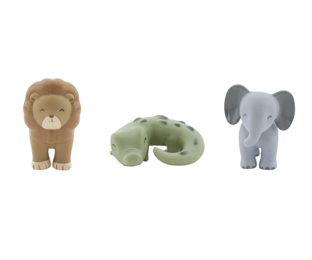Set 3 Animales Para el Baño Safari Friends