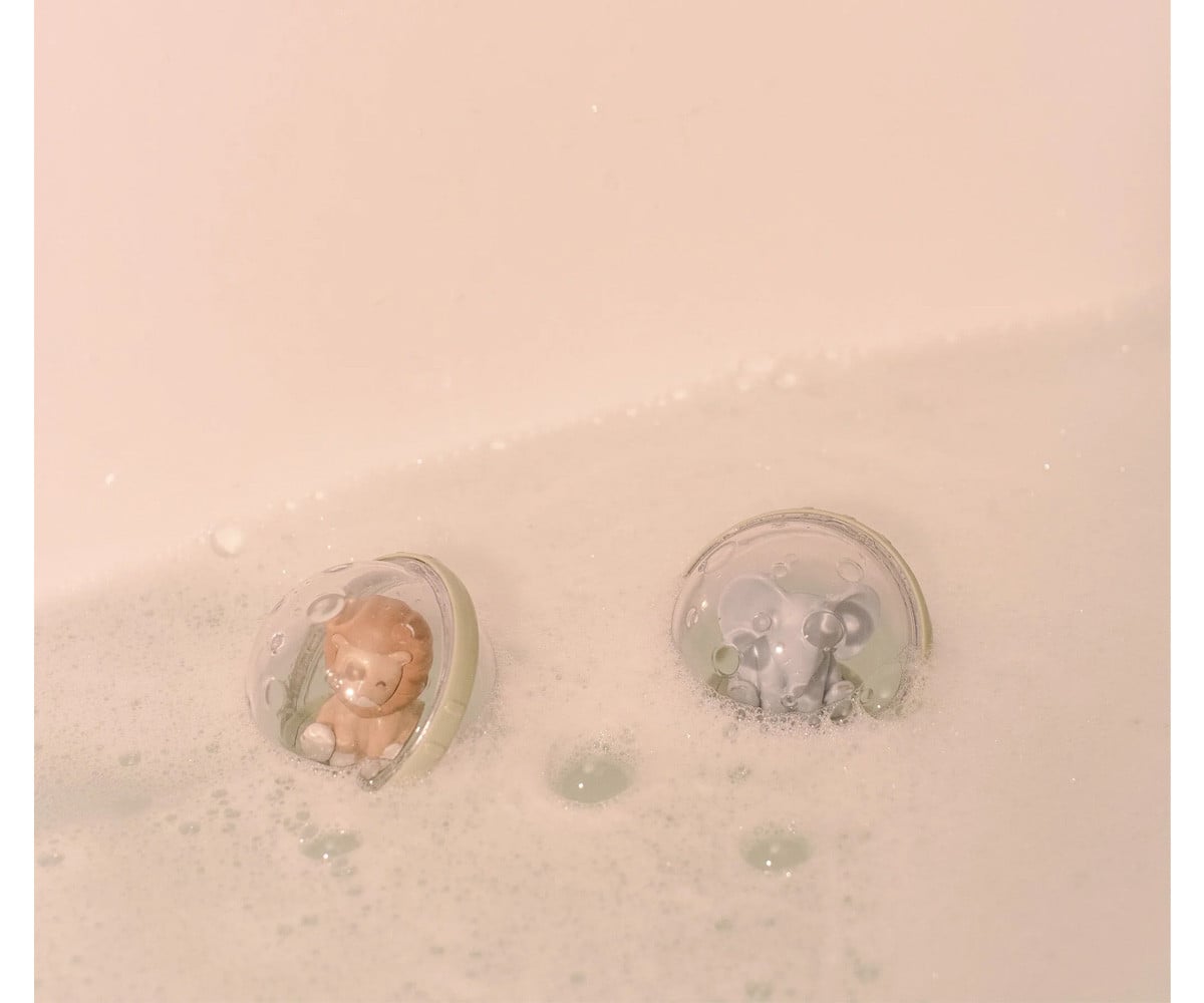 2 Bolas Giratorias Baño Safari Friends