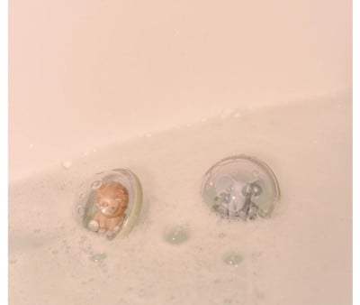2 Bolas Giratorias Baño Safari Friends