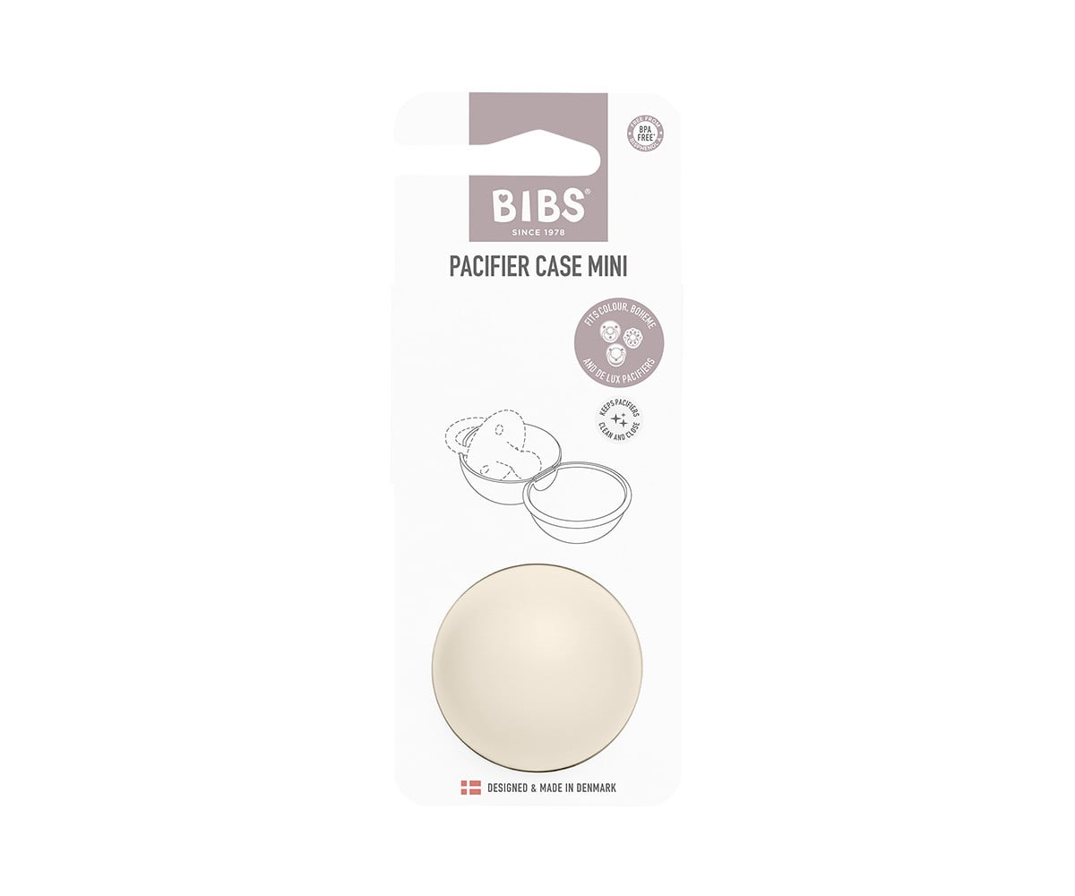 Portachupetes BIBS Mini Ivory
