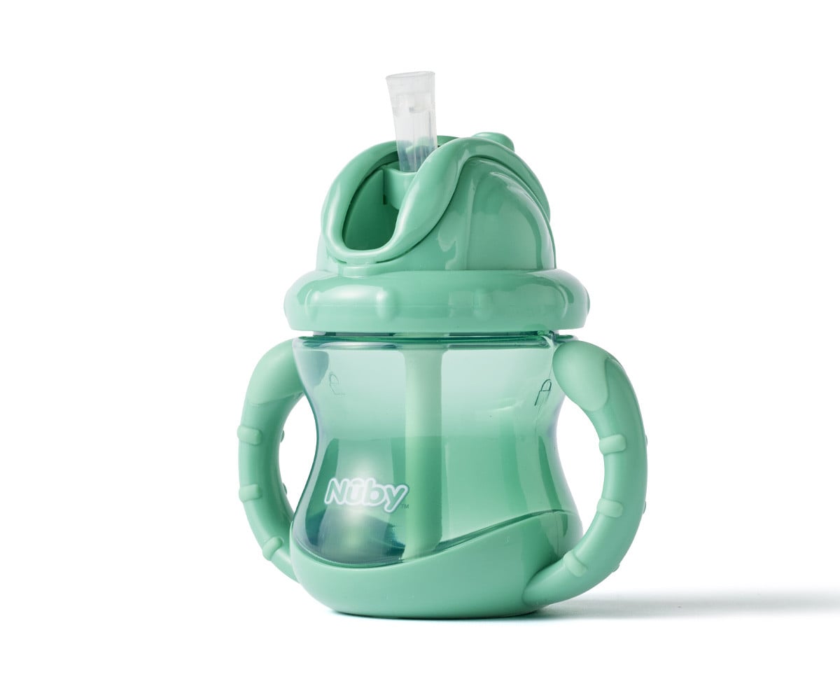 Vaso Antiderrames 240ml Verde 12m+