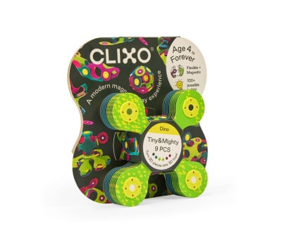 Clixo Tiny & Mighty Dino Minipack 9 Piezas