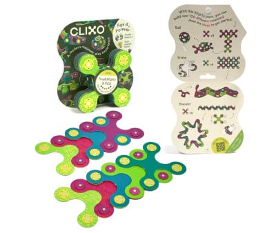 Clixo Tiny & Mighty Dino Minipack 9 Piezas