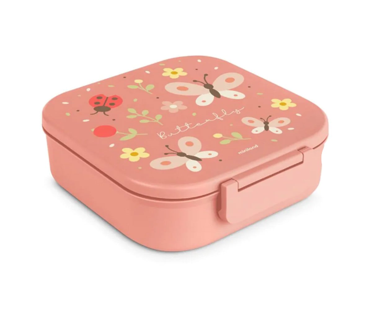 Caja de Almuerzo con Compartimentos Butterfly