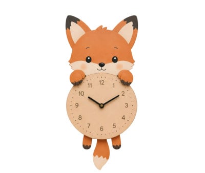 Relógio de parede Fox Personalizável