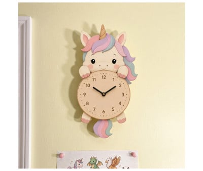 Orologio da Parete Unicorno Personalizzabile