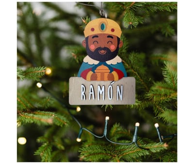 Adorno Personalizable Rey Baltasar