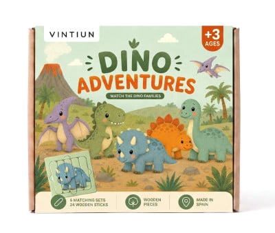 Puzzle Stick - Dinossauros