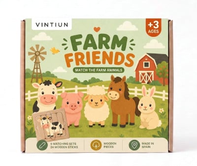 Puzzle Stick Fazenda
