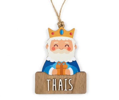 Adorno Personalizable Rey Melchor