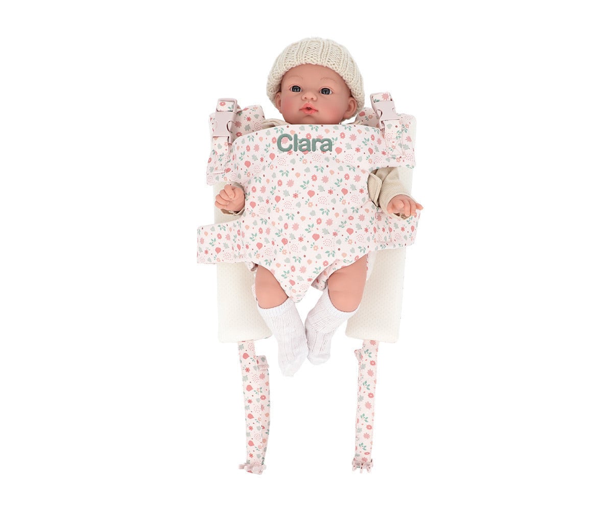 Ergonomic Baby Carrier for Dolls Autumn Garden