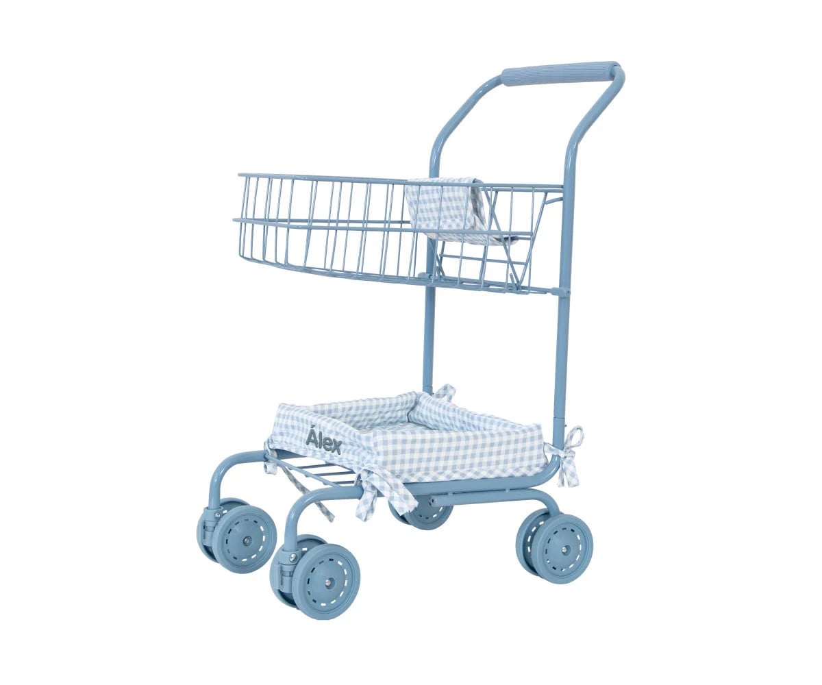 Carrito de Compra para Muñecas Vichy Blue Personalizable