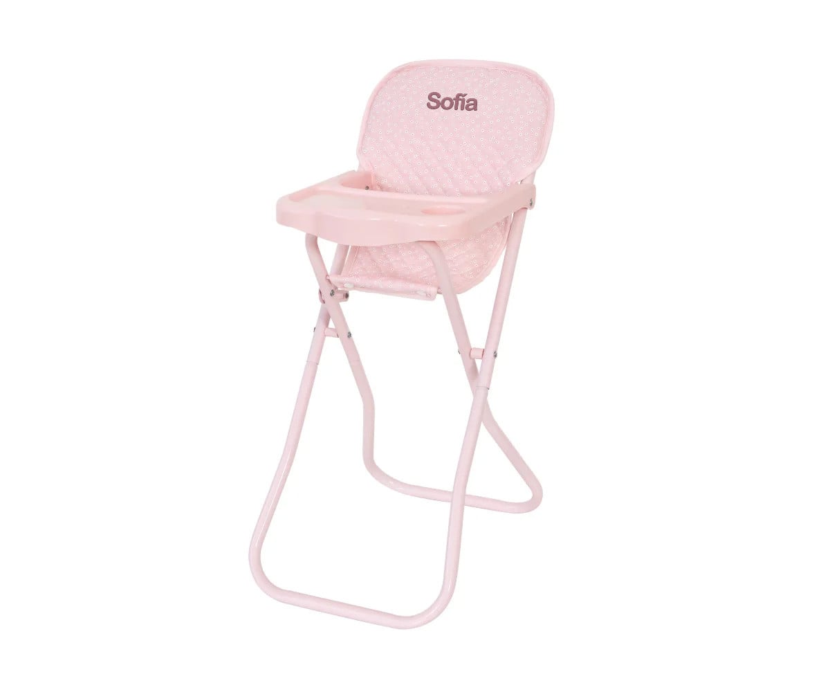 Chaise Haute pour Poupées Daisy Personnalisable