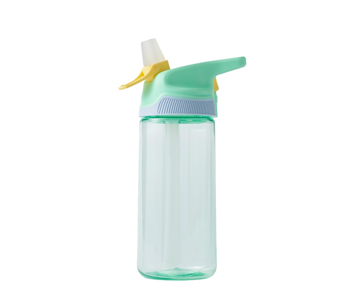 Botella con Boquilla Blanda Verde