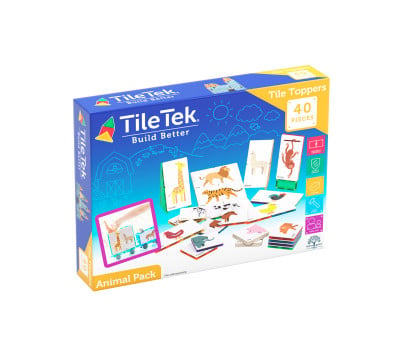 Pacote Animal Tile Topper 40 peças