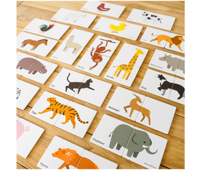 Pacote Animal Tile Topper 40 peças