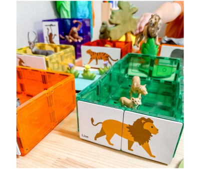 Pacote Animal Tile Topper 40 peças