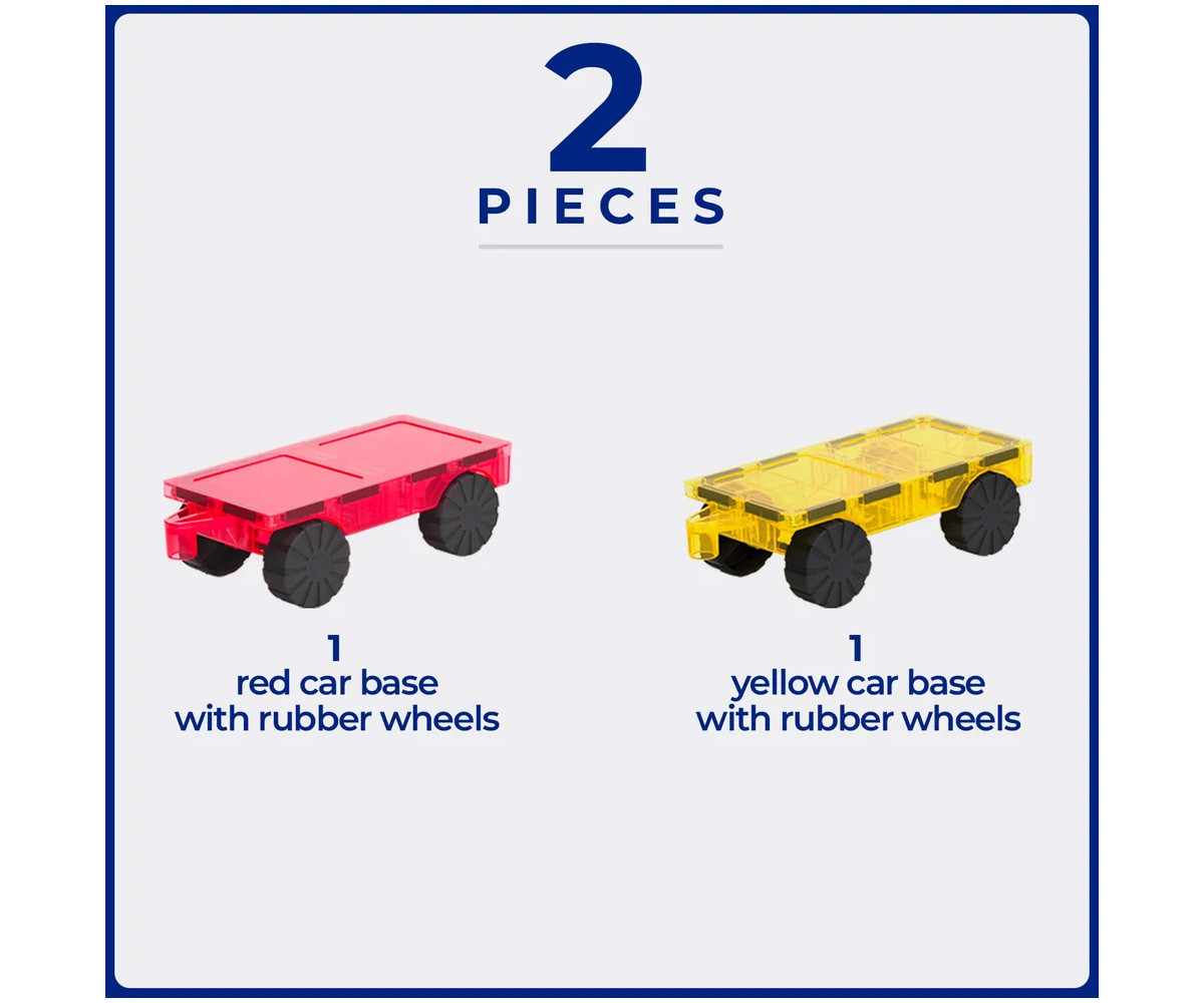 Pacote de 2 bases para carros Tile Tek