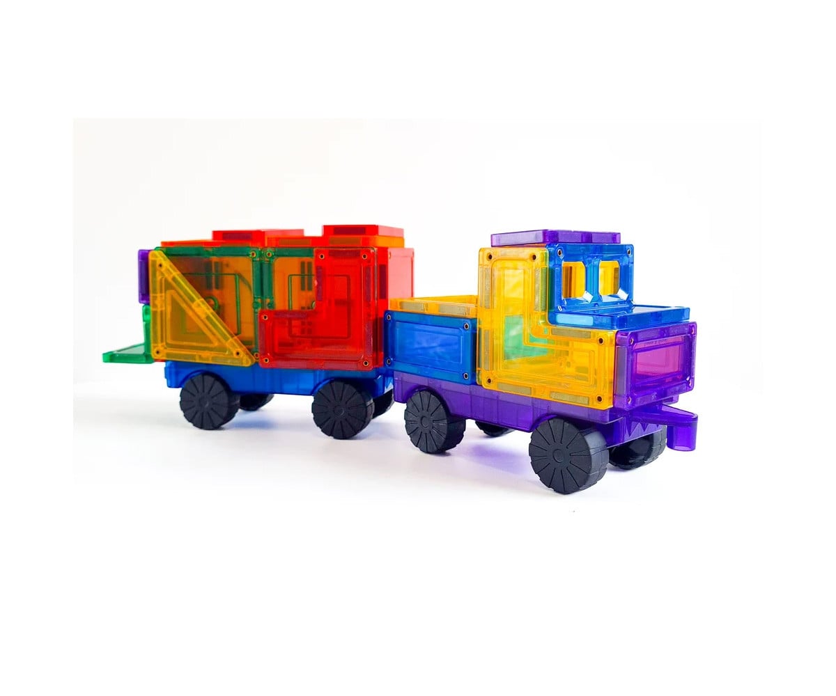 Conjunto de construção de carros Tile Tek 28 peças