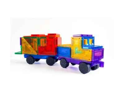 Conjunto de construção de carros Tile Tek 28 peças