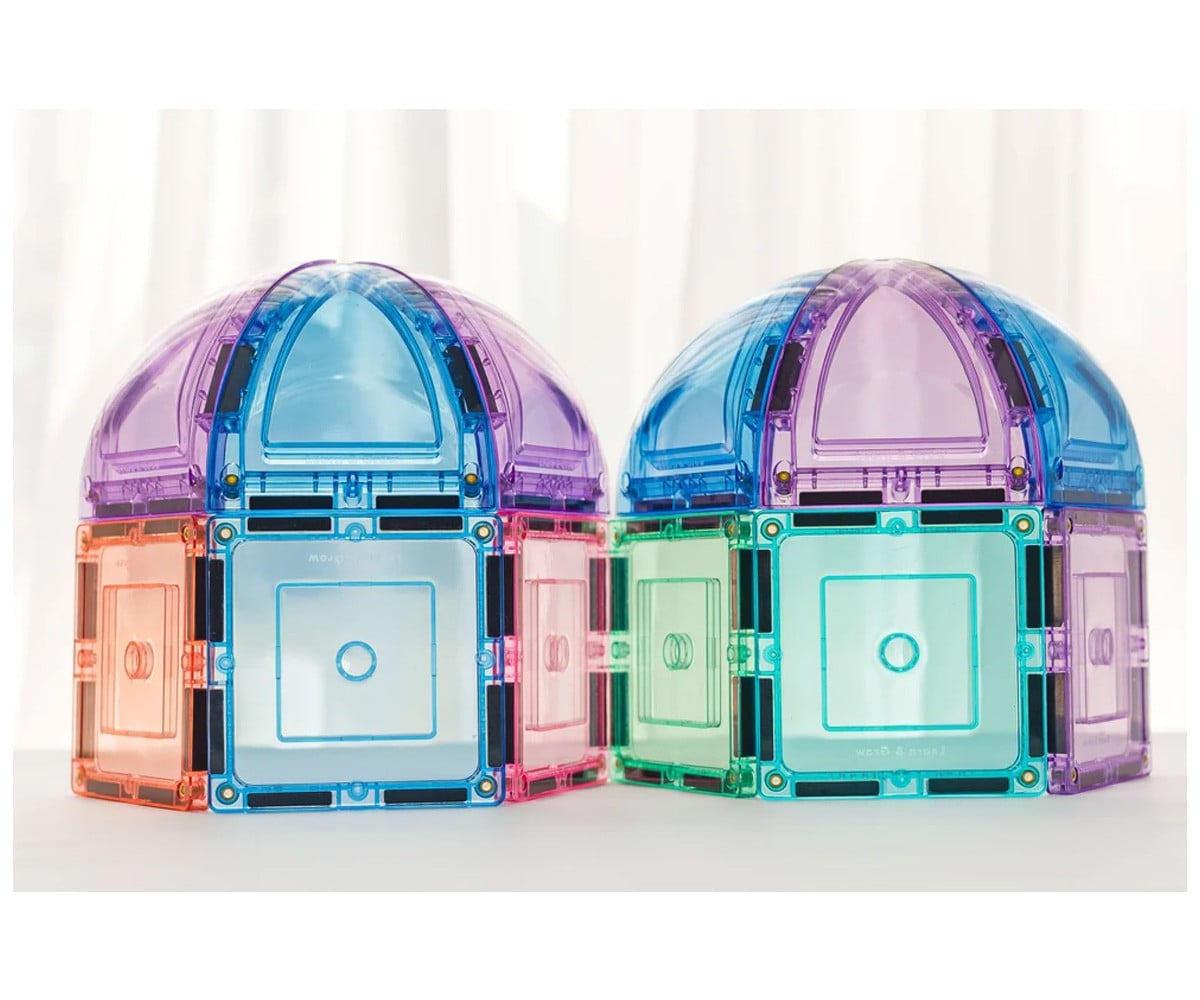 Conjunto de construção Pastel Tile Topper Dome, 22 peças
