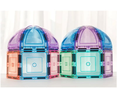 Conjunto de construção Pastel Tile Topper Dome, 22 peças