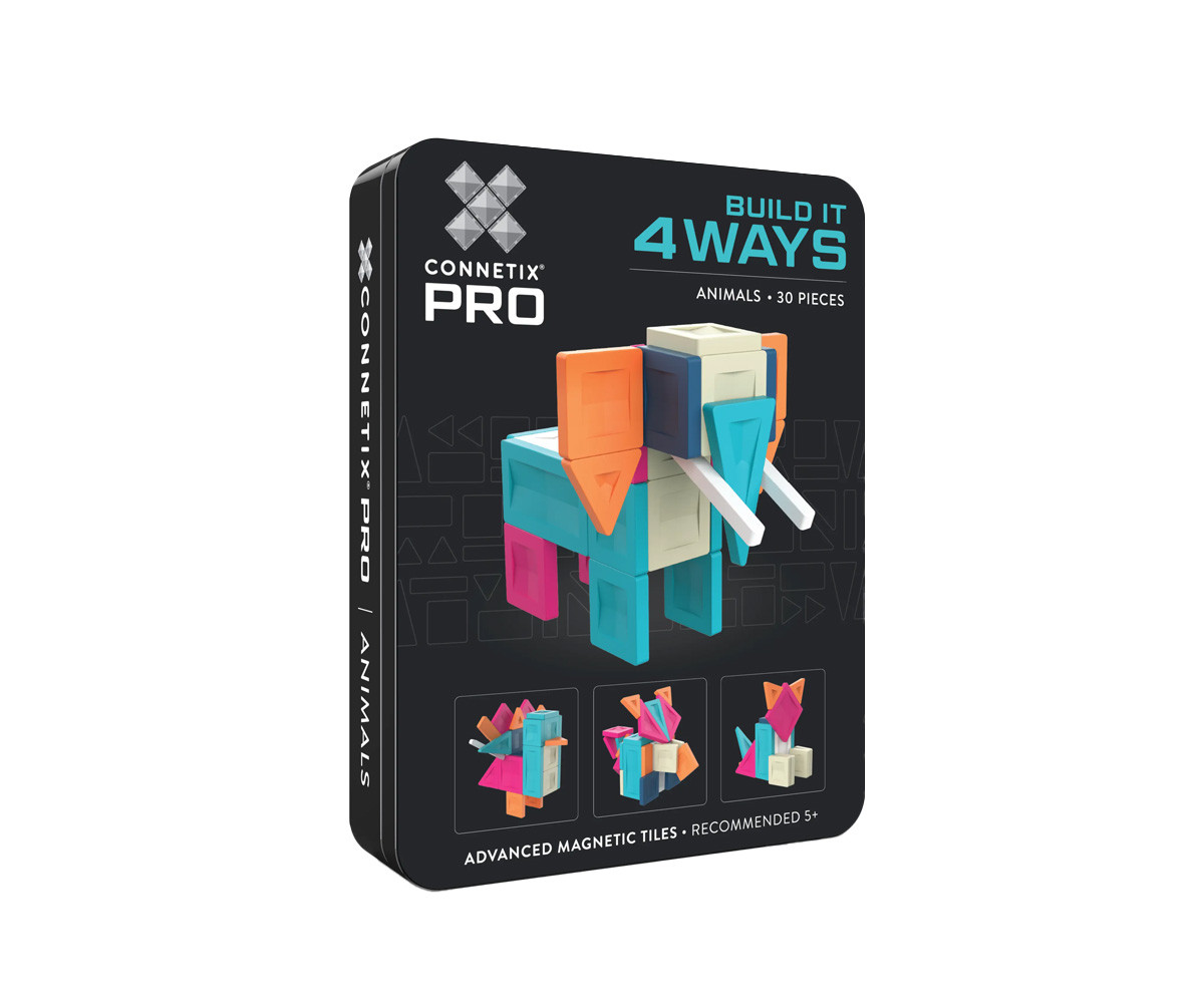 Pacote de construção de animais PRO Build It 4 Ways 30 peças