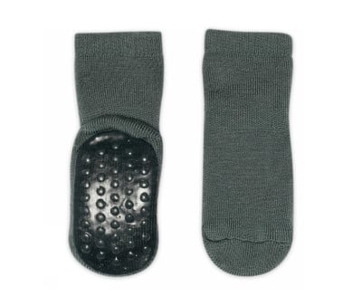 Calcetines Suela Antideslizante Lana Merino Dark Forest