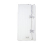 Arrullo/Manta Little Bloom Vichy Gris TOG 2,5
