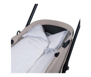 Arrullo/Manta Little Bloom Vichy Gris TOG 2,5