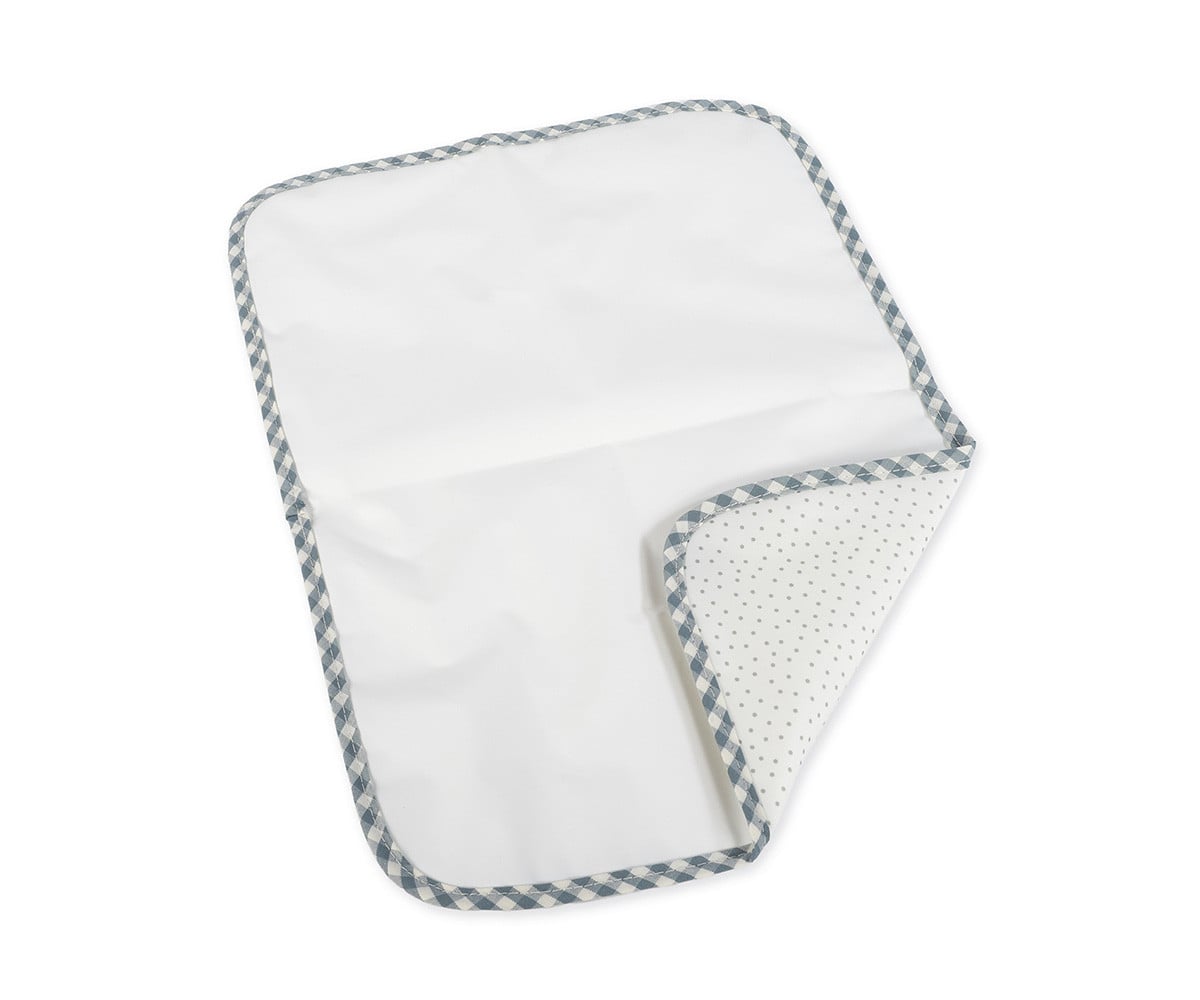Porte-Lingettes/Couches avec Tapis à Langer Praliné Matcha