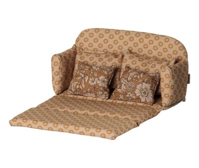 Divano Letto Grande Ocra Maileg Miniatura