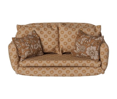 Divano Letto Grande Ocra Maileg Miniatura