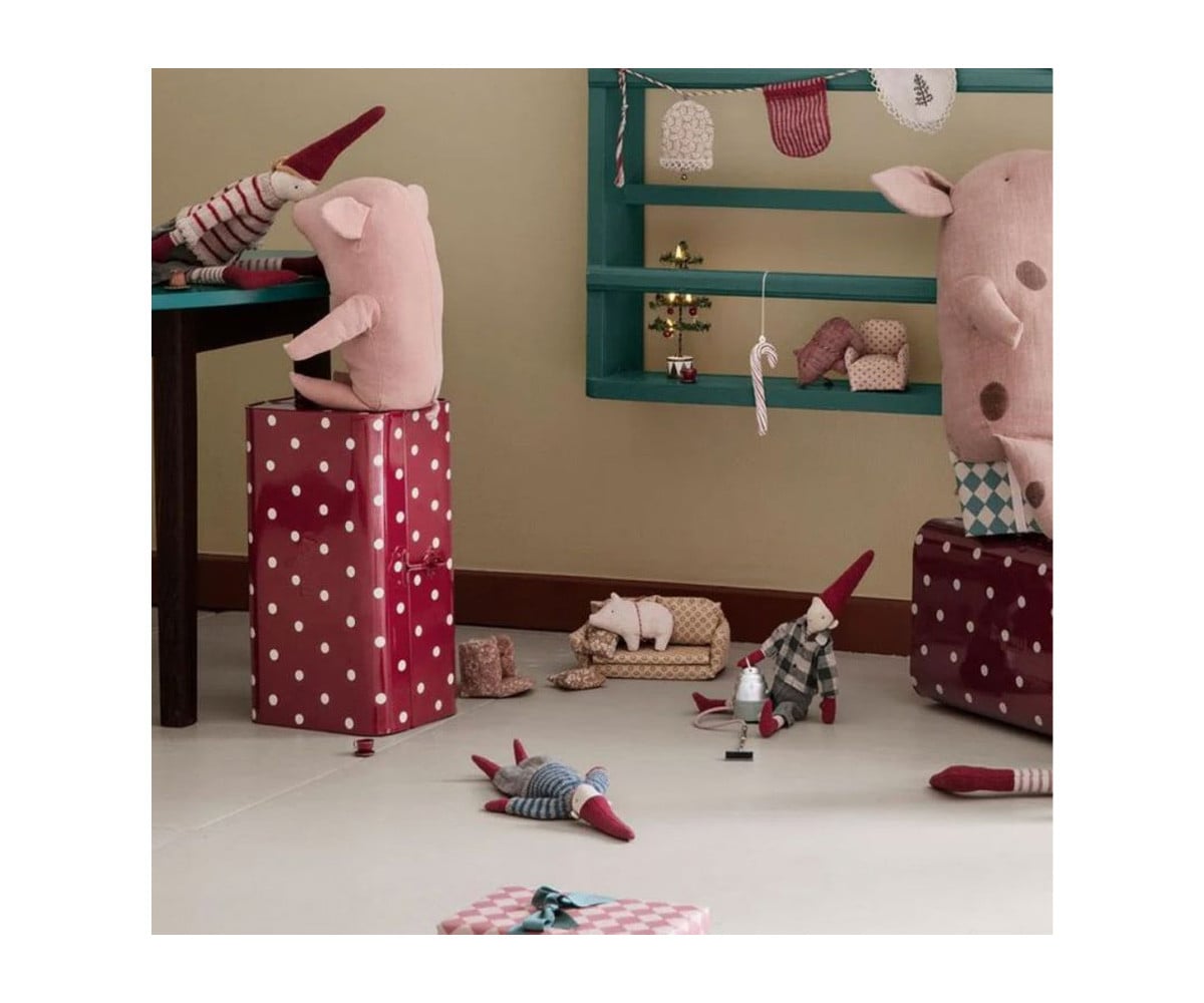 Divano Letto Grande Ocra Maileg Miniatura