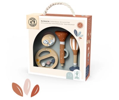 Set Musicale Piccolo in Legno Sky Melody