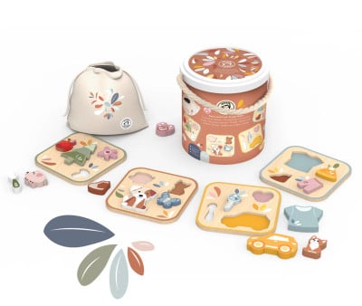 4 Puzzle Sensoriali Touch and Find