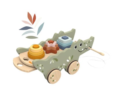 Trainabile Crocodile con Xilofono e Attività