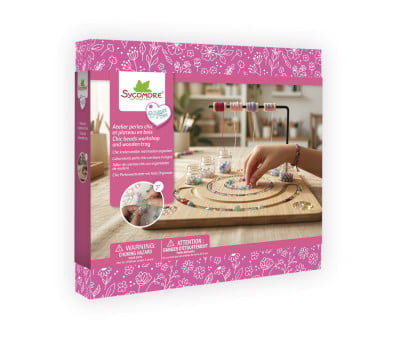 Bijoux Box XL Perlas Chic con Bandeja de Madera