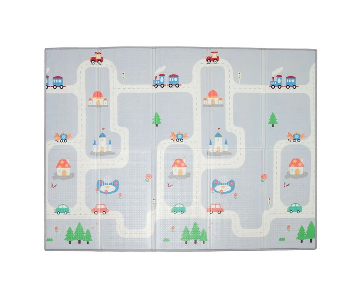 Alfombra Juegos Reversible Road/ Autumn