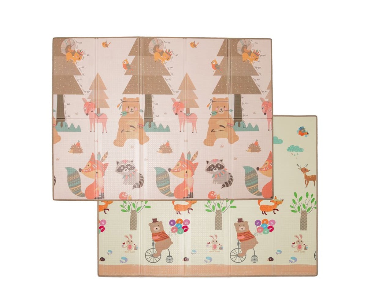 Alfombra Juegos Reversible Indian forest
