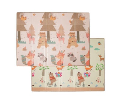 Alfombra Juegos Reversible Indian forest