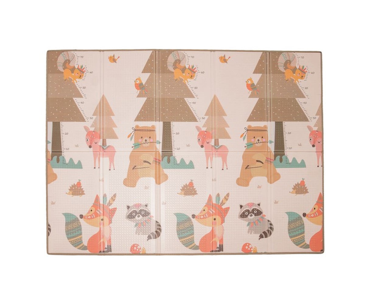 Alfombra Juegos Reversible Indian forest