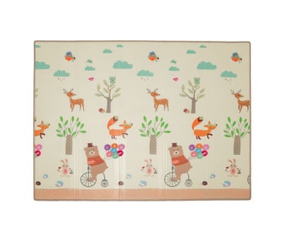 Alfombra Juegos Reversible Indian forest