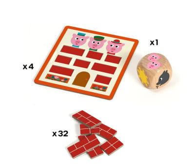 Gioco di Dadi Toc Toc Bricks FSC