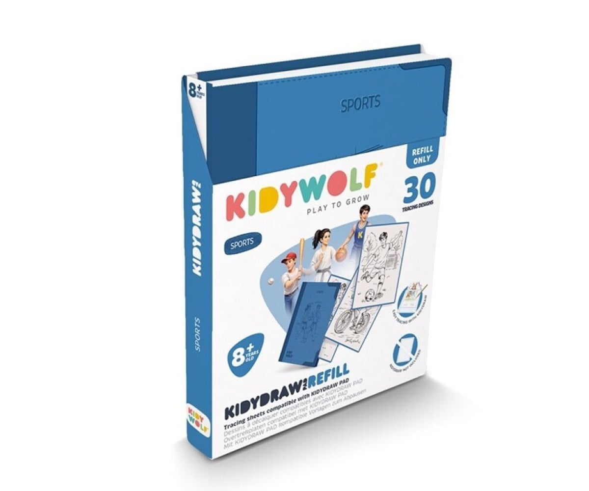 Plantillas Kidydraw Refill Sports
