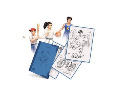 Plantillas Kidydraw Refill Sports