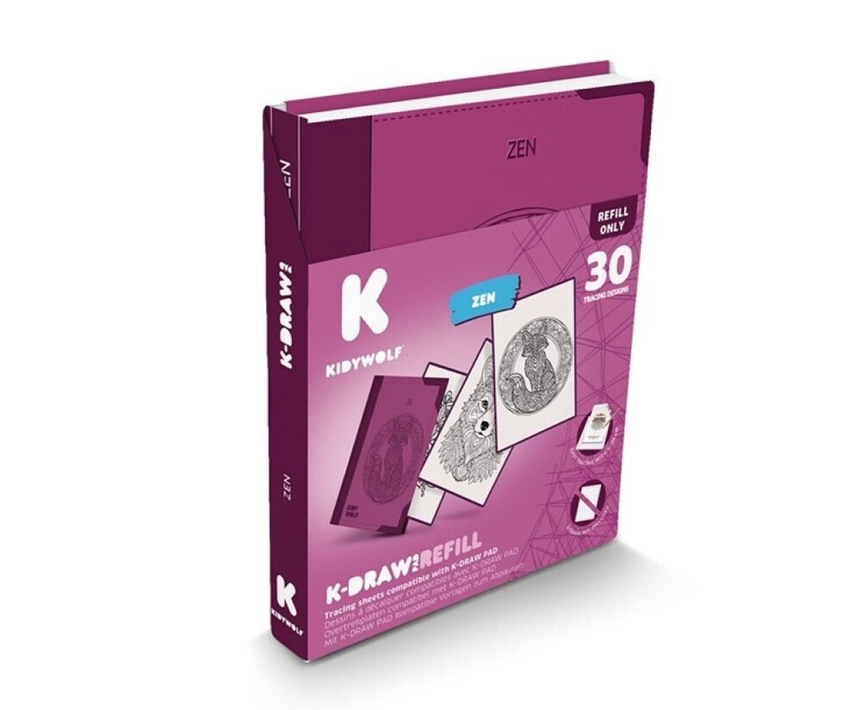 Plantillas Kidydraw Refill Zen