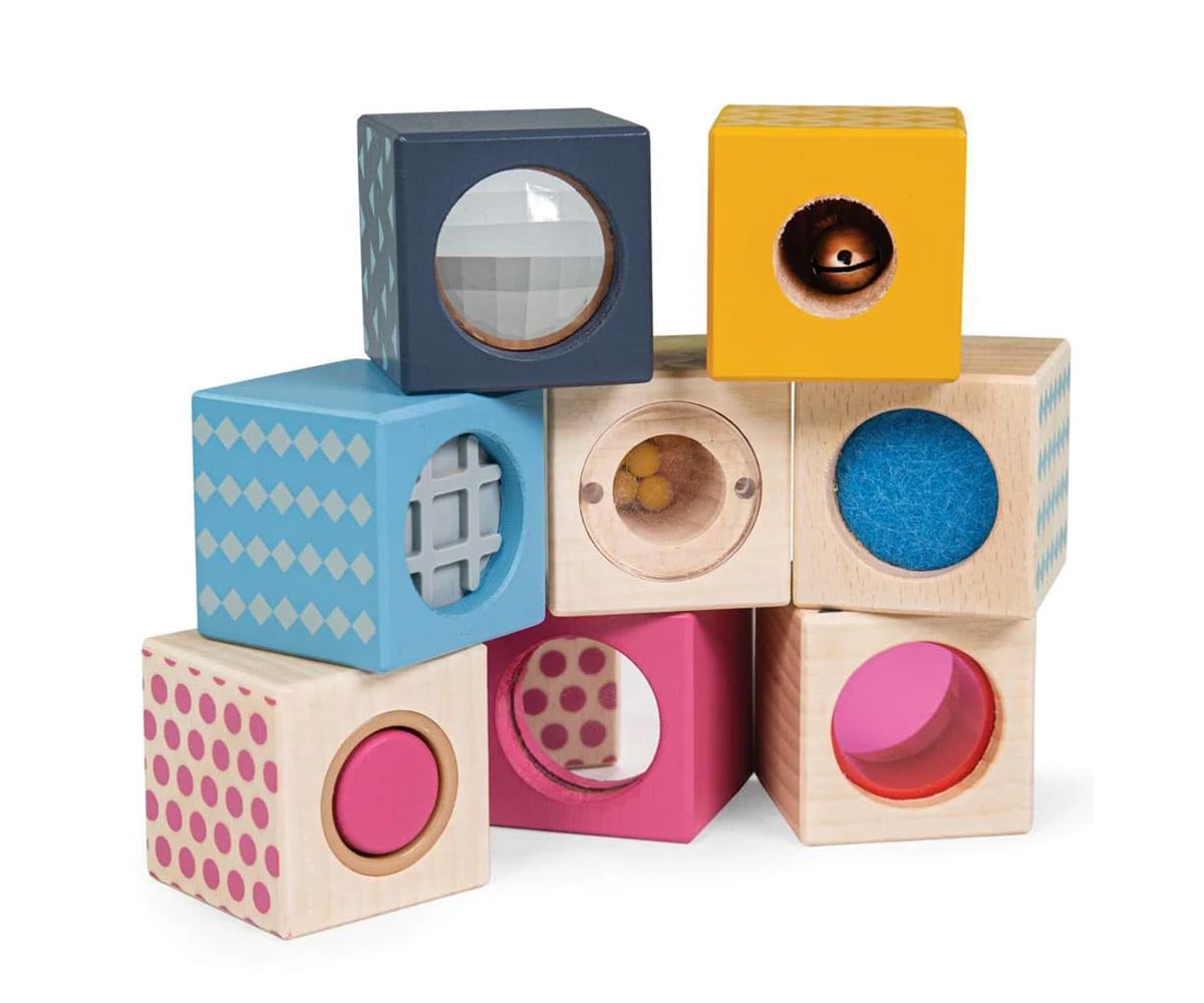 Bloques Sensoriales de Madera FSC