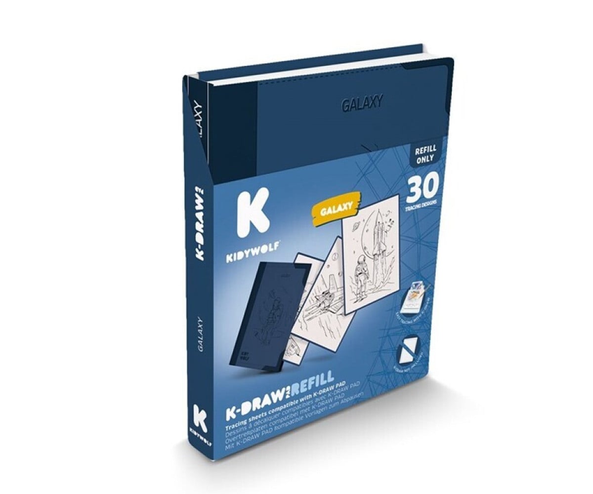 Plantillas Kidydraw Refill Galaxy