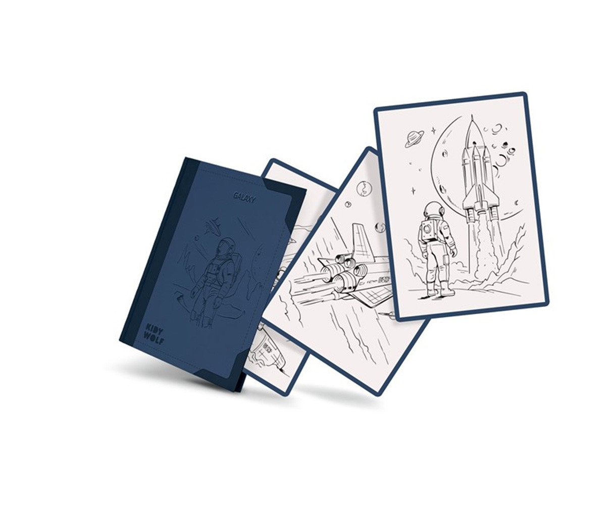 Plantillas Kidydraw Refill Galaxy